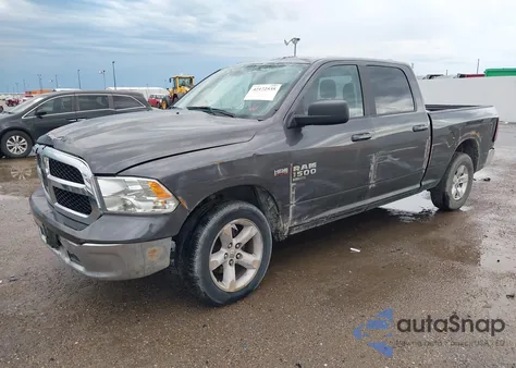 2021 Ram 1500 Classic Slt из США, поврежденный, VIN 1C6RR7TT1MS516817